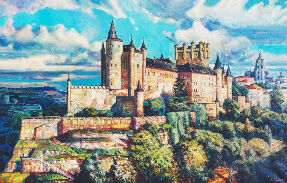 «Замок Альказар». 2000. Полотно, олія